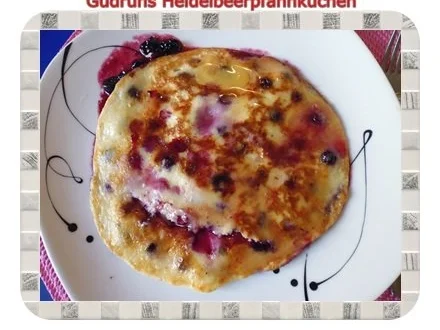 Kuchen: Heidelbeerpfannkuchen - Rezept - Bild Nr. 11