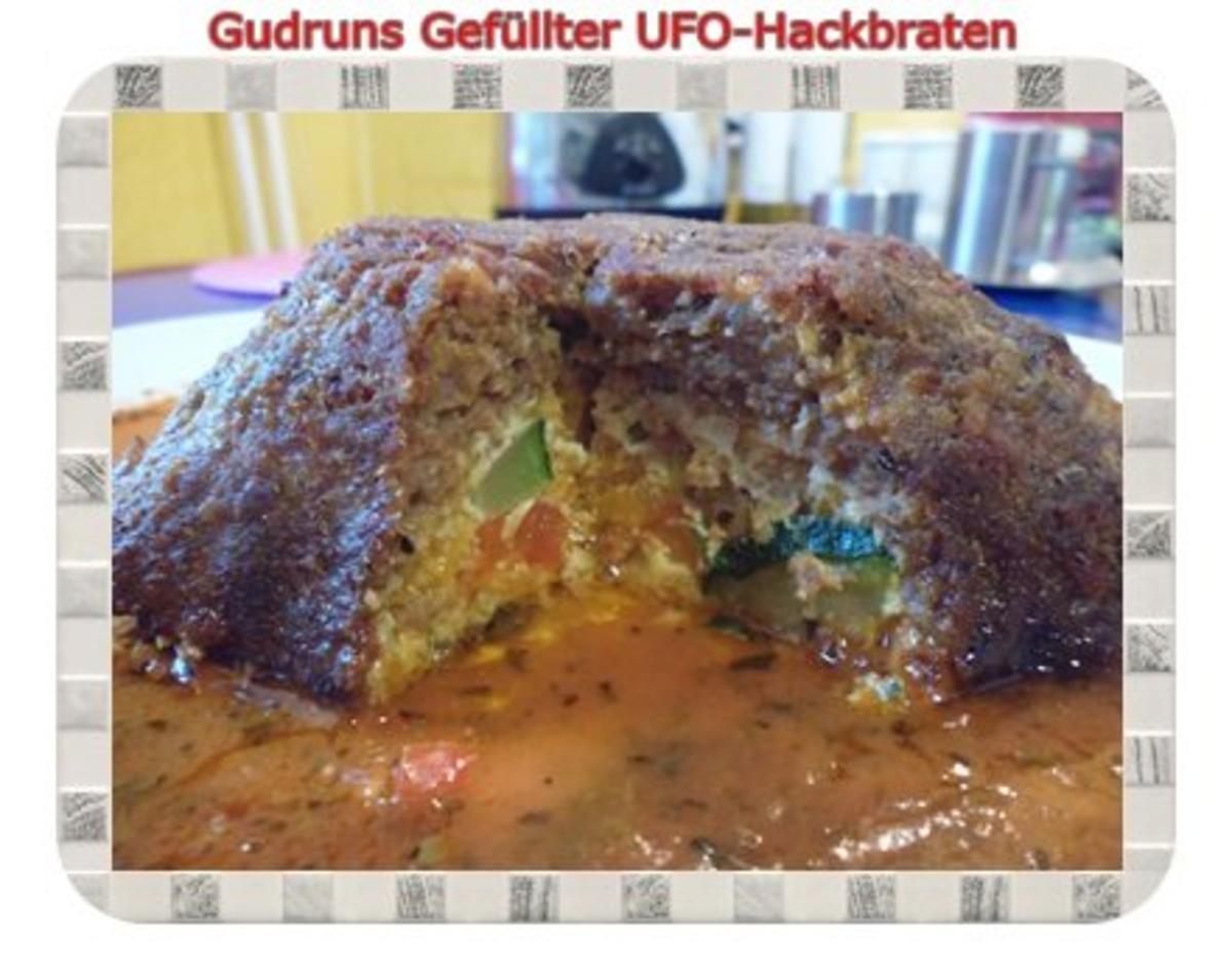 Hackfleisch: Gefüllte Hackfleisch-UFO`s - Rezept