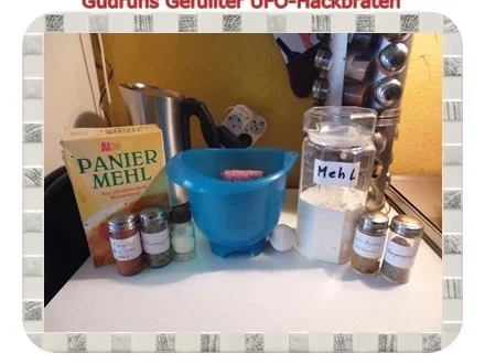 Rezept: Hackfleisch: Gefüllte Hackfleisch-UFO`s Bild Nr. 3 Hackfleisch: Gefüllte Hackfleisch-UFO`s - Rezept - Bild Nr. 3