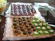 Weiße Espresso-Panna Cotta mit Himbeersauce - Rezept