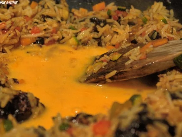 Würziger Bratreis mit Hähnchen und viel Gemüse - Rezept - Bild Nr. 15