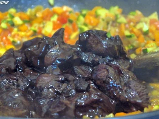 Würziger Bratreis mit Hähnchen und viel Gemüse - Rezept - Bild Nr. 13