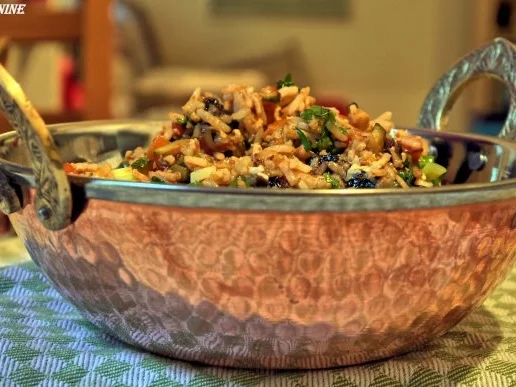 Würziger Bratreis mit Hähnchen und viel Gemüse - Rezept - Bild Nr. 17