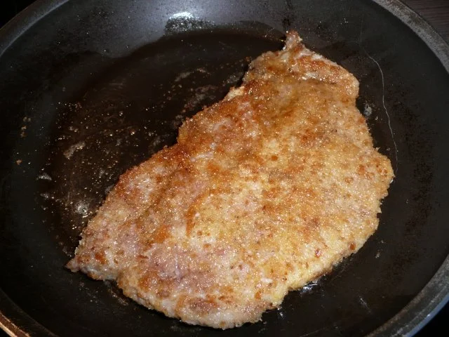 Rezept: Bandnudeln in Brunchsoße mit Garnelen oder Kotelett : Bild Nr. 2 Bandnudeln in Brunchsoße mit Garnelen oder Kotelett : - Rezept - Bild Nr. 2