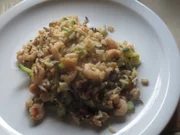 Fischige Pfanne mit Wildreismischung - Rezept