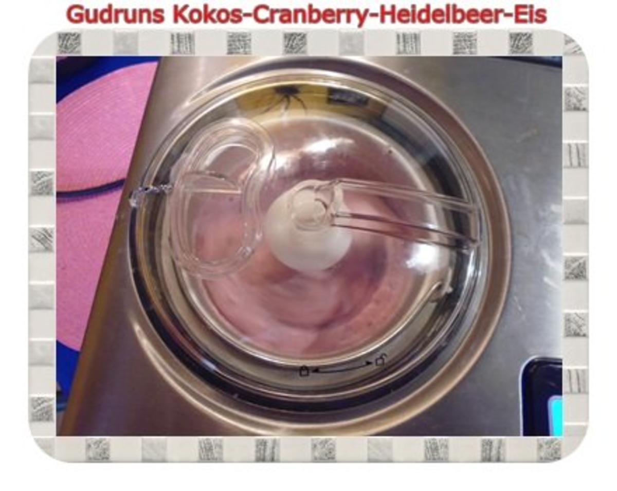Eis: Kokos-Cranberry-Heidelbeer-Eis - Rezept - Bild Nr. 7