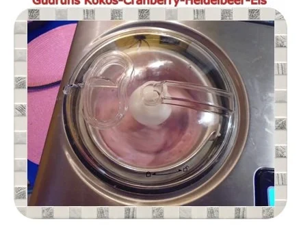 Rezept: Eis: Kokos-Cranberry-Heidelbeer-Eis Bild Nr. 7 Eis: Kokos-Cranberry-Heidelbeer-Eis - Rezept - Bild Nr. 7