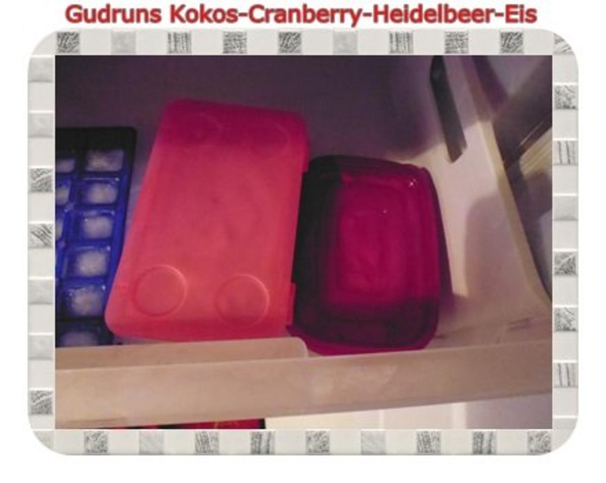 Eis: Kokos-Cranberry-Heidelbeer-Eis - Rezept - Bild Nr. 8