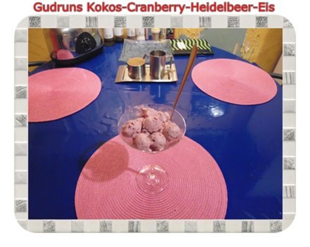 Eis: Kokos-Cranberry-Heidelbeer-Eis - Rezept - Bild Nr. 9