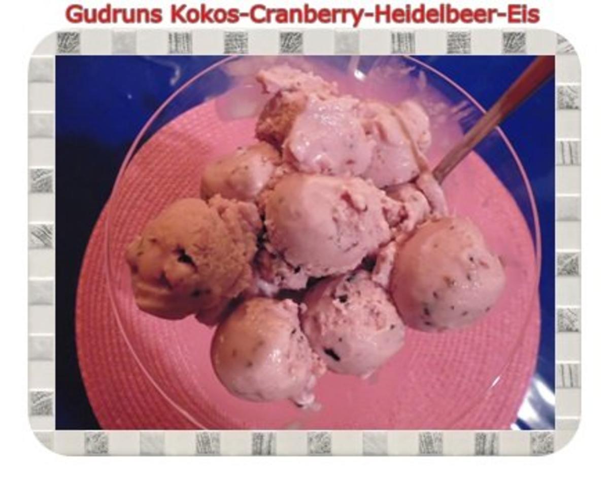 Eis: Kokos-Cranberry-Heidelbeer-Eis - Rezept - Bild Nr. 10