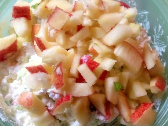 Porree-Apfel-Käsedip - Rezept - Bild Nr. 6