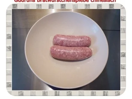 Fleisch: Bratwurstspieße chinesisch - Rezept - Bild Nr. 2