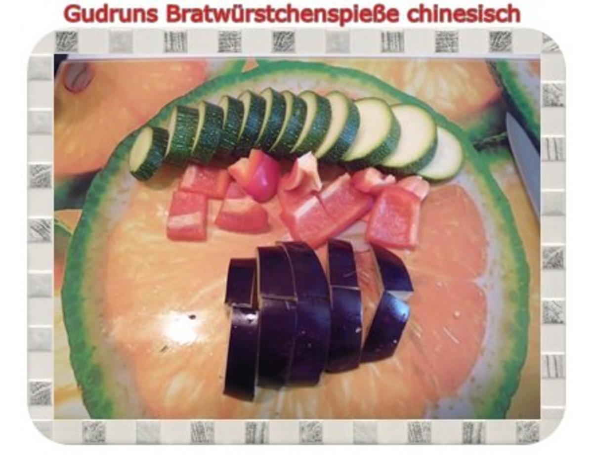 Fleisch: Bratwurstspieße chinesisch - Rezept - Bild Nr. 5