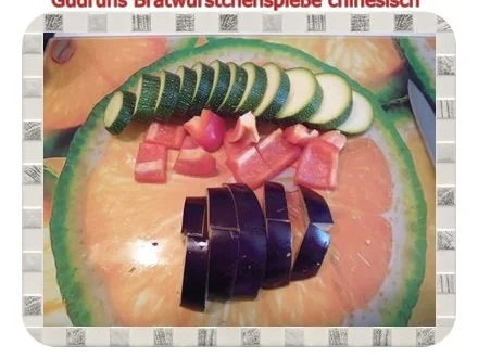 Fleisch: Bratwurstspieße chinesisch - Rezept - Bild Nr. 5