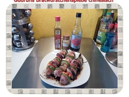 Fleisch: Bratwurstspieße chinesisch - Rezept - Bild Nr. 7