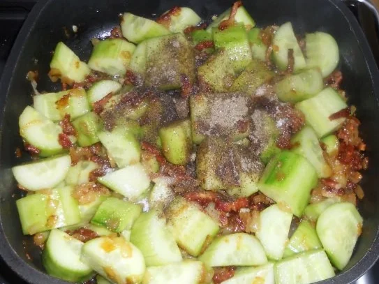 "Oma - Friede`s" einfache "Bornsche-Schmorgurken"   (Rzpt. um 1948) - Rezept - Bild Nr. 11