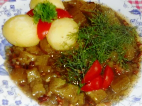 "Oma - Friede`s" einfache "Bornsche-Schmorgurken"   (Rzpt. um 1948) - Rezept - Bild Nr. 20