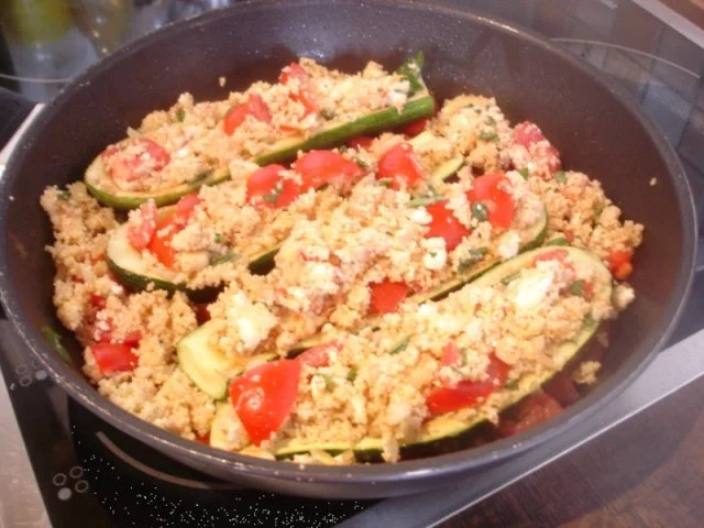 Zucchini mit Tomaten und Cous-Cous - Rezept - Bild Nr. 9