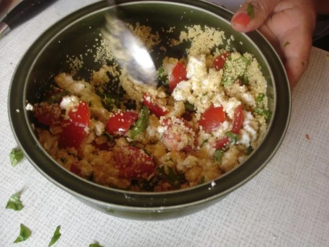 Zucchini mit Tomaten und Cous-Cous - Rezept - Bild Nr. 7