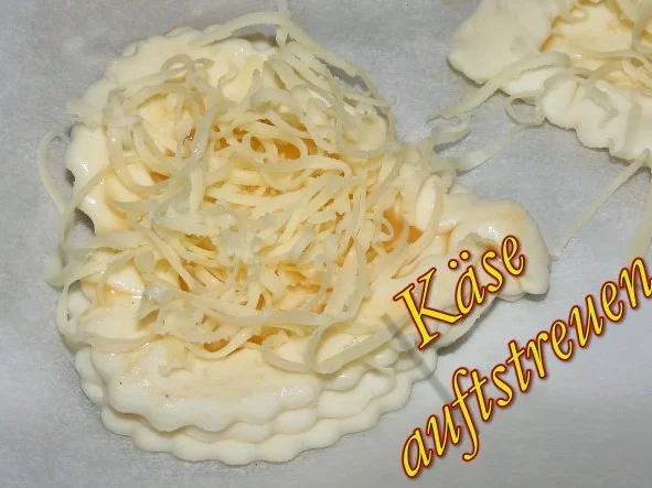 Sisserl’s ~ Blätterteig - Käse - Herzen - Rezept - Bild Nr. 4