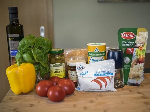 Rezept: Bruschetta gratiniert Bild Nr. 2 Bruschetta gratiniert - Rezept - Bild Nr. 2