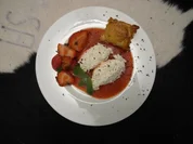 Topfencreme trifft Erdbeere - Rezept