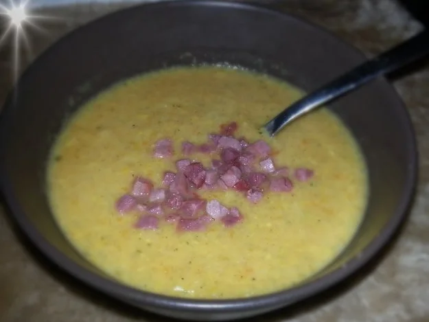 Maiscremesuppe mit Bacon - Rezept