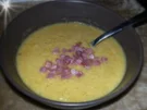Maiscremesuppe mit Bacon - Rezept