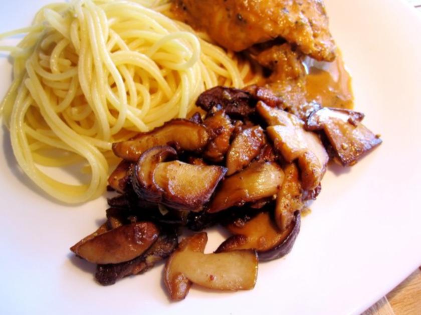 Gebratene Steinpilze aus dem TK Vorrat - schnell &amp; einfach - von mimi