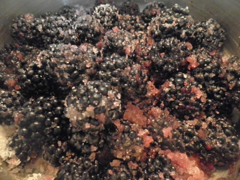 Kleiner Brombeer Kuchen - einfach - von Cookies