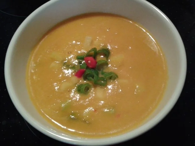 Möhren-Kokos-Suppe - Rezept