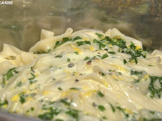 Zitronen-Tagliatelle mit Chili-Knoblauch-Garnelen - Rezept - Bild Nr. 13