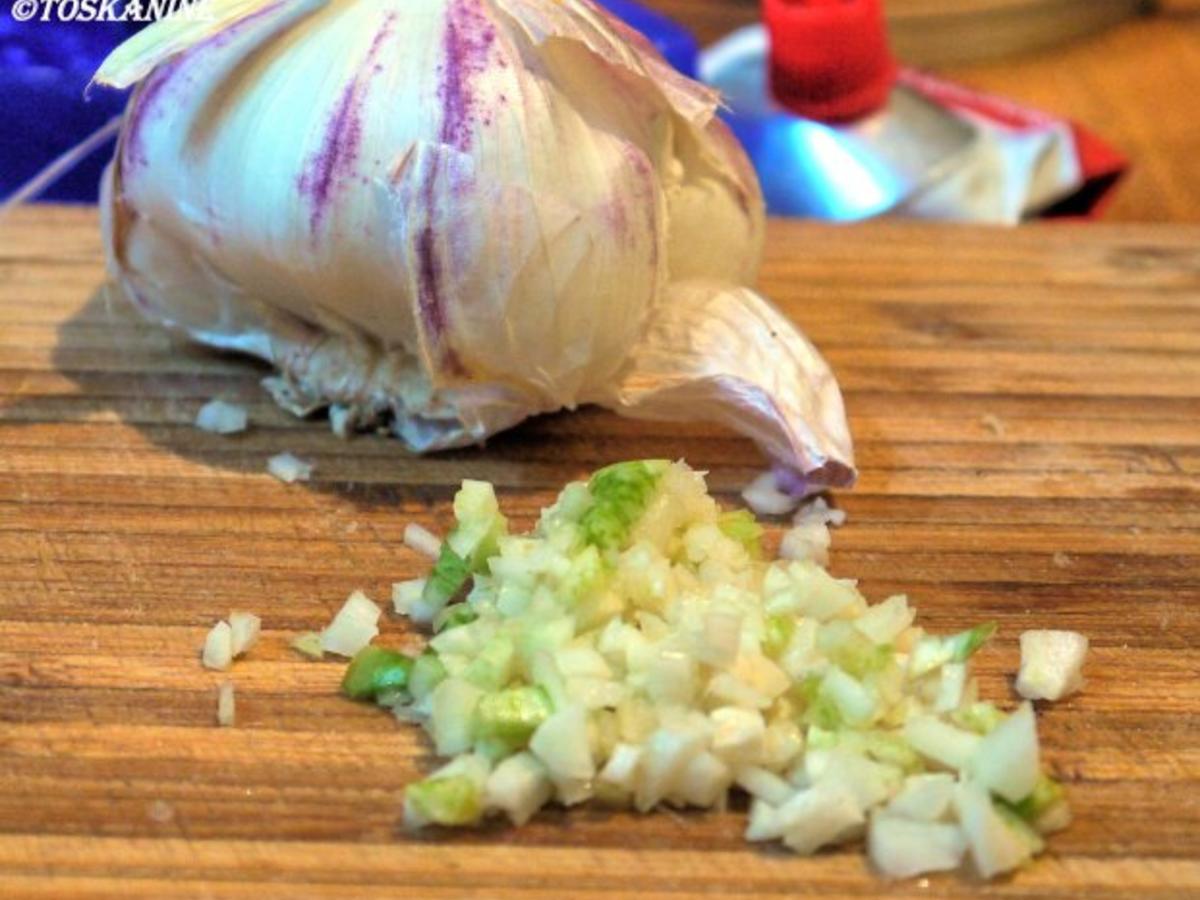 Zitronen Tagliatelle mit Chili Knoblauch Garnelen - einfach - 288 kcal/100g