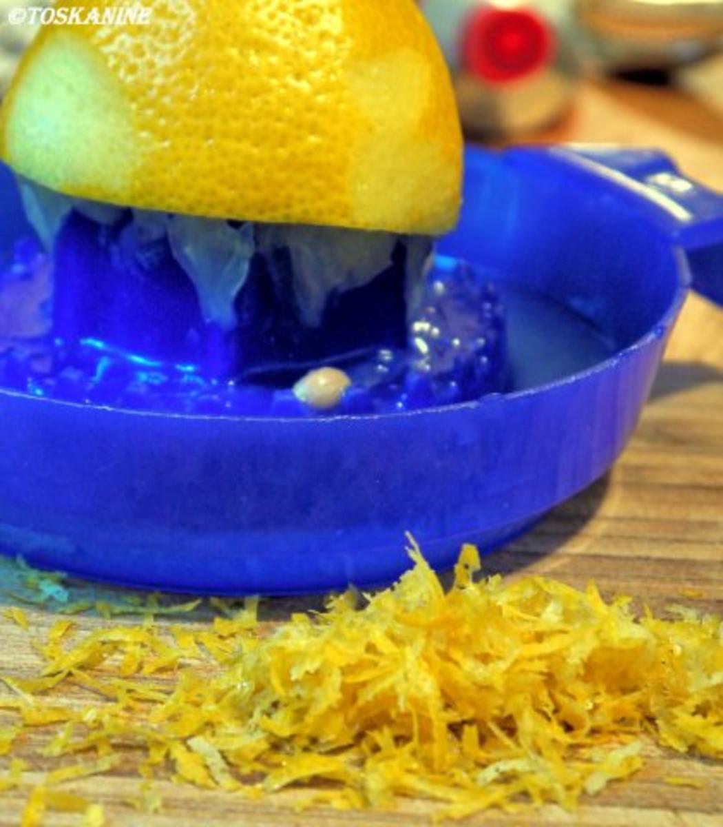Zitronen-Tagliatelle mit Chili-Knoblauch-Garnelen - Rezept - Bild Nr. 8