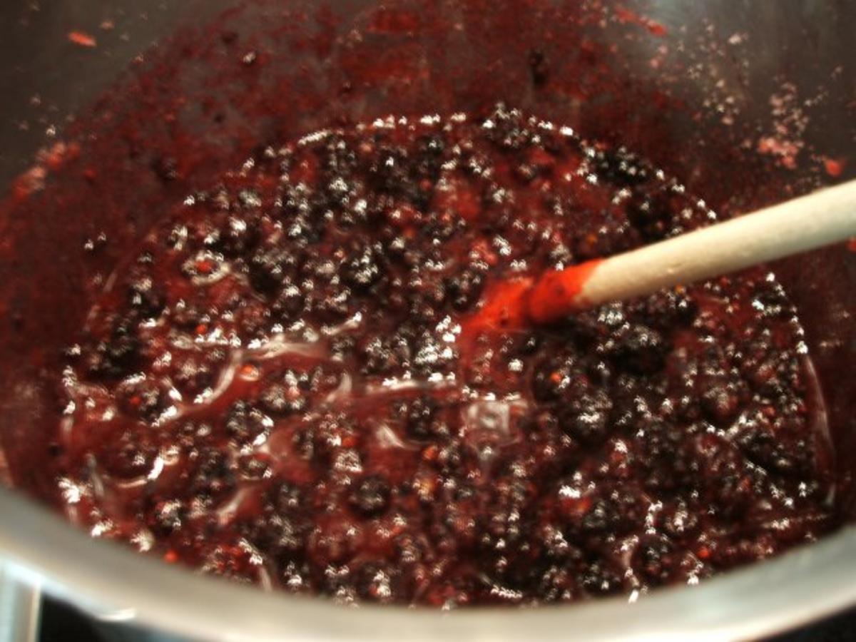 Vorrat: Brombeermarmelade mit Vanille - Rezept - Bild Nr. 4