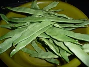 Saure Bohnen einschneiden ! - Rezept