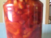 Eingelegte Paprikastreifen süß-sauer - Rezept