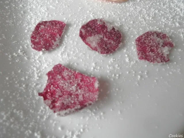 Rosen - Eis und kandierte Rosenblütenblätter ... - Rezept - Bild Nr. 18