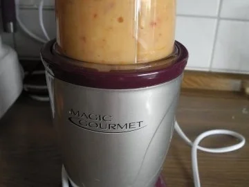 Rezept: Smoothie : Banane - Aprikose - Pfirsich - Smoothie Bild Nr. 4 Smoothie : Banane - Aprikose - Pfirsich - Smoothie - Rezept - Bild Nr. 4