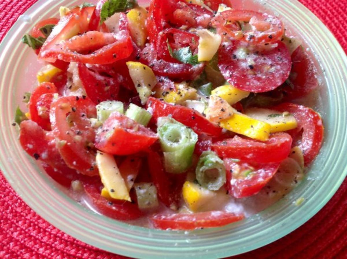 Kürbis-Tomatensalat - Rezept - Bild Nr. 2