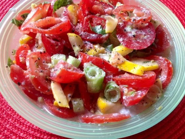 Kürbis-Tomatensalat - Rezept - Bild Nr. 2