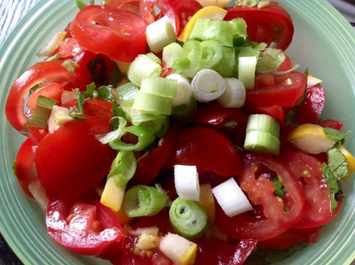 Kürbis-Tomatensalat - Rezept - Bild Nr. 9