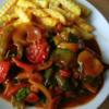Minutensteaks mit Paprikagemüse - Rezept