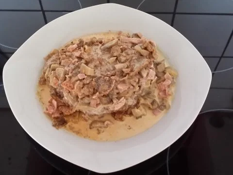 Sahne - Schnitzel - Rezept