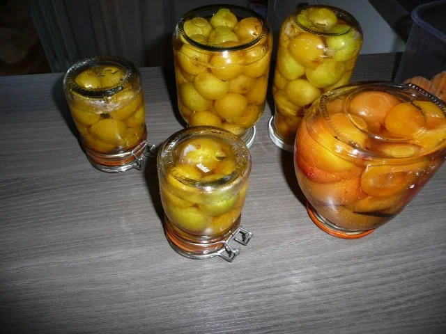 Mirabellen & Aprikosen einkochen mal anders. - Rezept