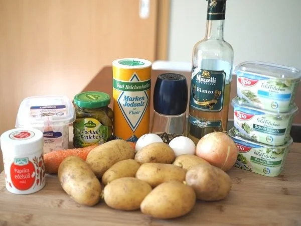 Rezept: Kartoffelsalat sächsisch Bild Nr. 2 Kartoffelsalat sächsisch - Rezept - Bild Nr. 2