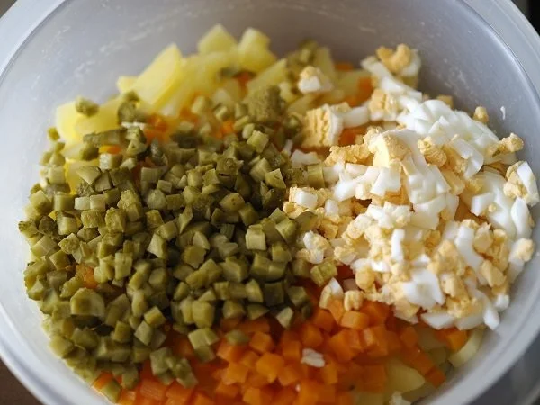 Rezept: Kartoffelsalat sächsisch Bild Nr. 5 Kartoffelsalat sächsisch - Rezept - Bild Nr. 5