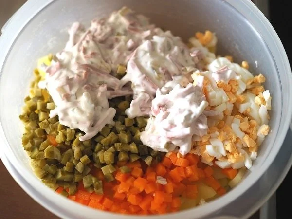 Rezept: Kartoffelsalat sächsisch Bild Nr. 6 Kartoffelsalat sächsisch - Rezept - Bild Nr. 6