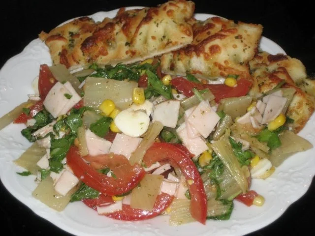 Rezept: Fenchel-Tomaten-Salat Bild Nr. 3 Fenchel-Tomaten-Salat - Rezept - Bild Nr. 3