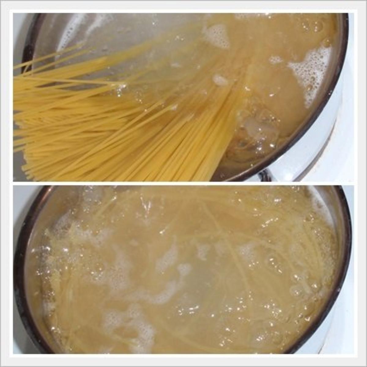 Hackfleisch-Gemüse-Pfanne mit Spaghetti - Rezept - Bild Nr. 12